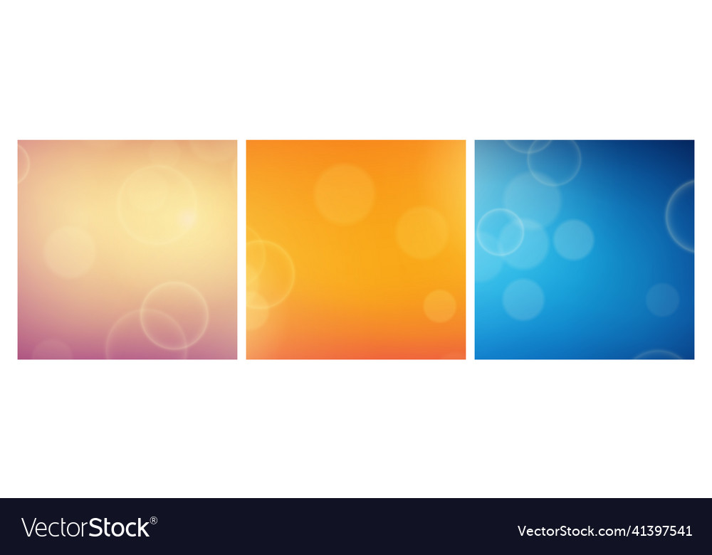 Abstract background with blur bokeh light effect vector image Abstract background with blur bokeh light effect