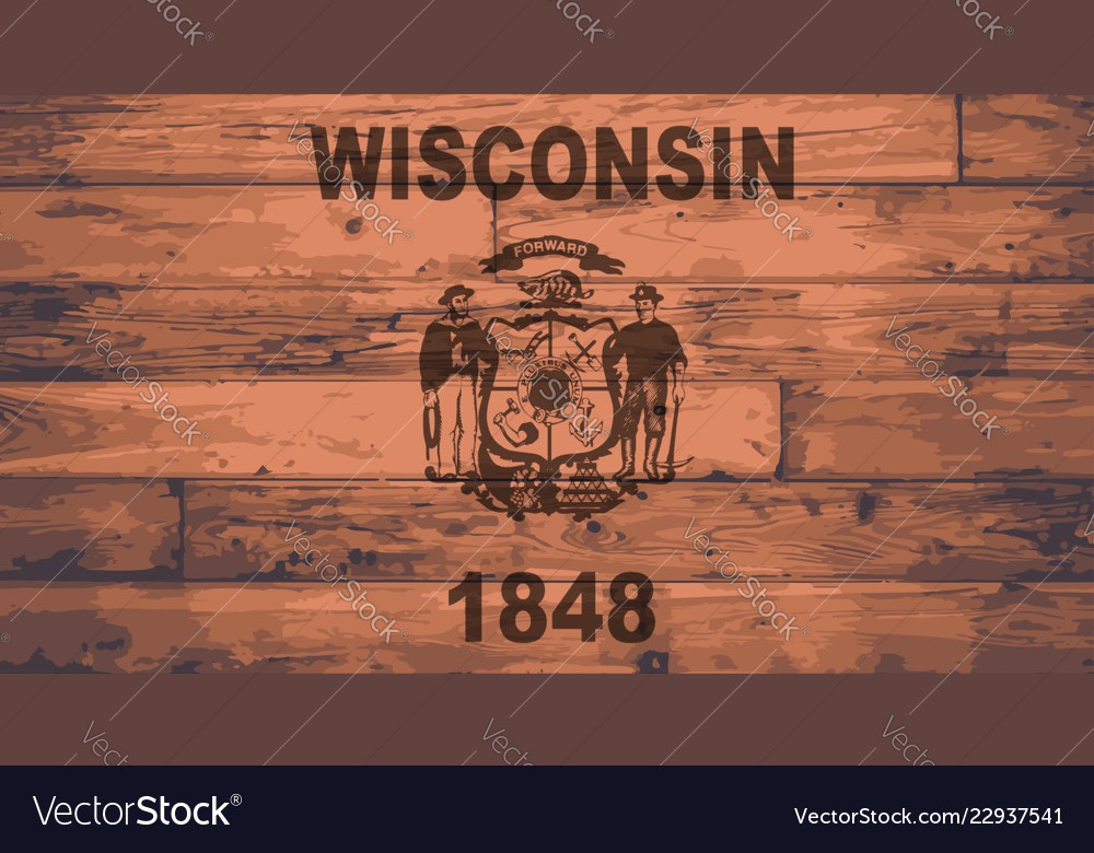 Wisconsin flag brand