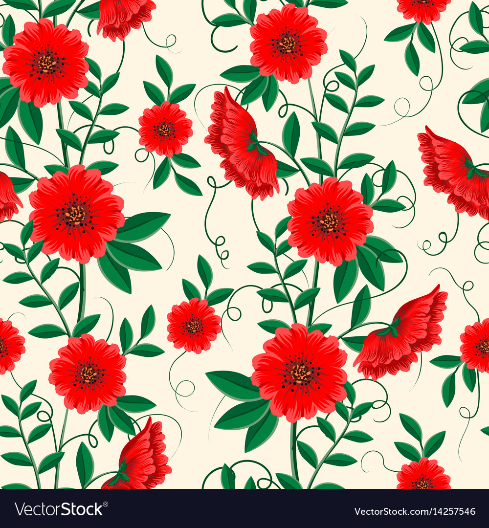 Floral Seamless Pattern