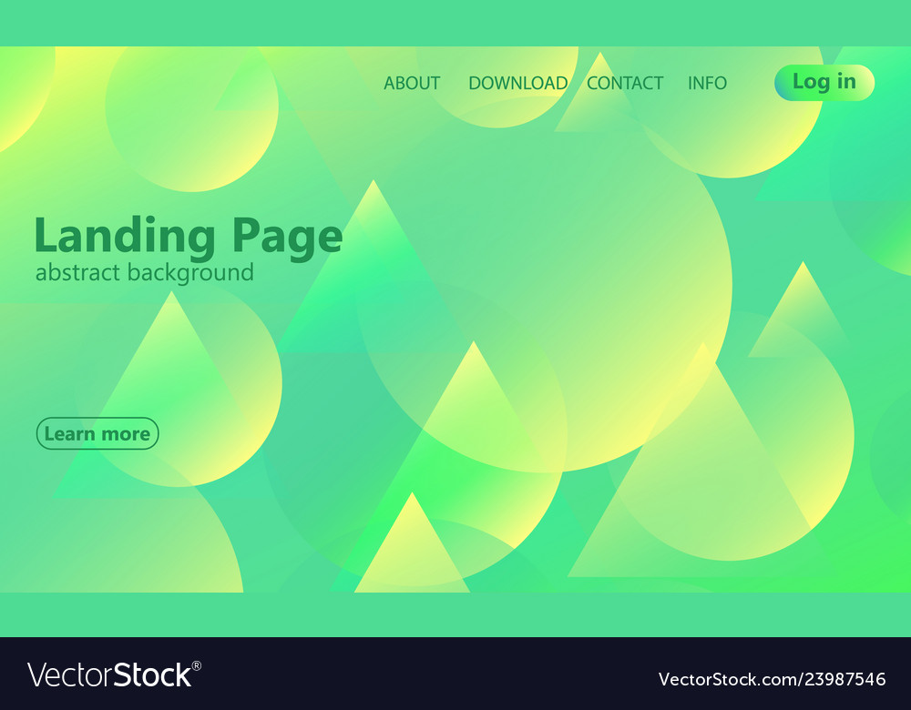 Geometric Gradient Background
