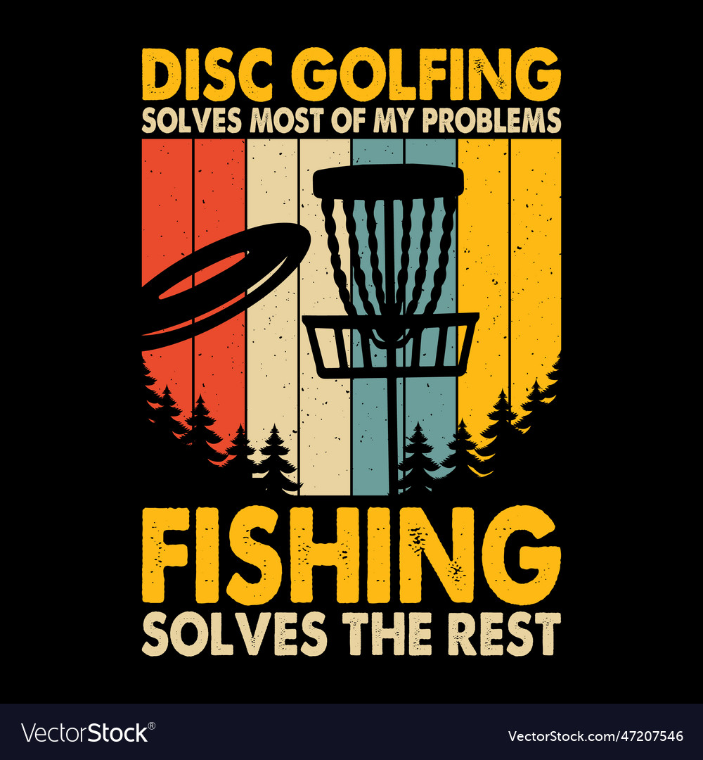 Retro Disc Golf T-Shirt - Vintage Style
