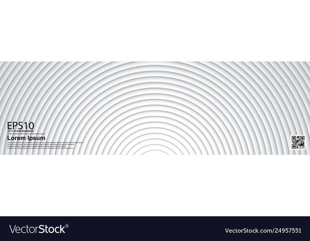 Abstract gradient gray color circle background vector image Abstract gradient gray color circle background
