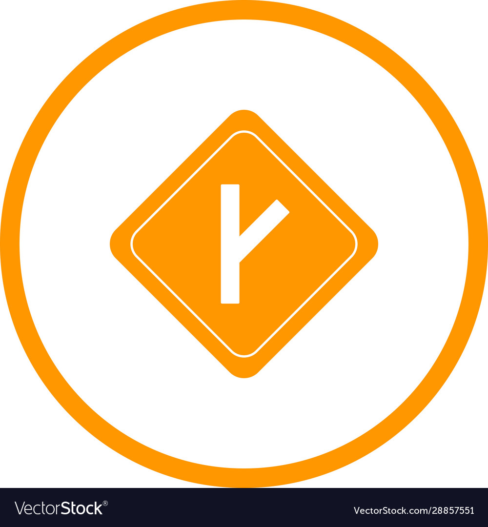 Schöne Link Straßenschild Glyph Symbol