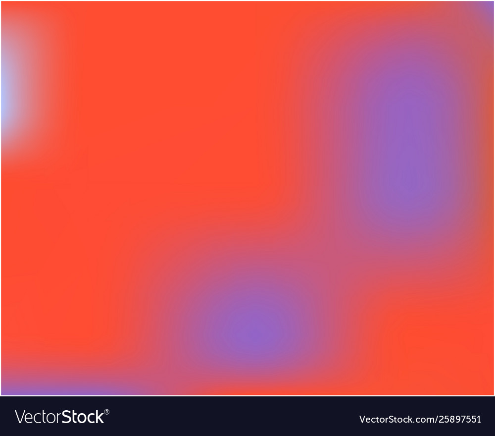 Gradient mesh painted in different colors