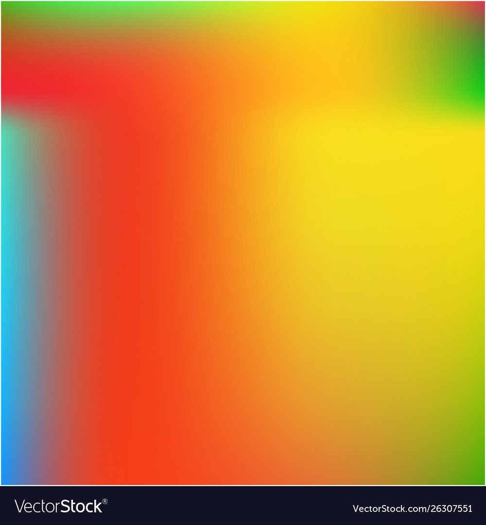Gradient mesh painted in different colors