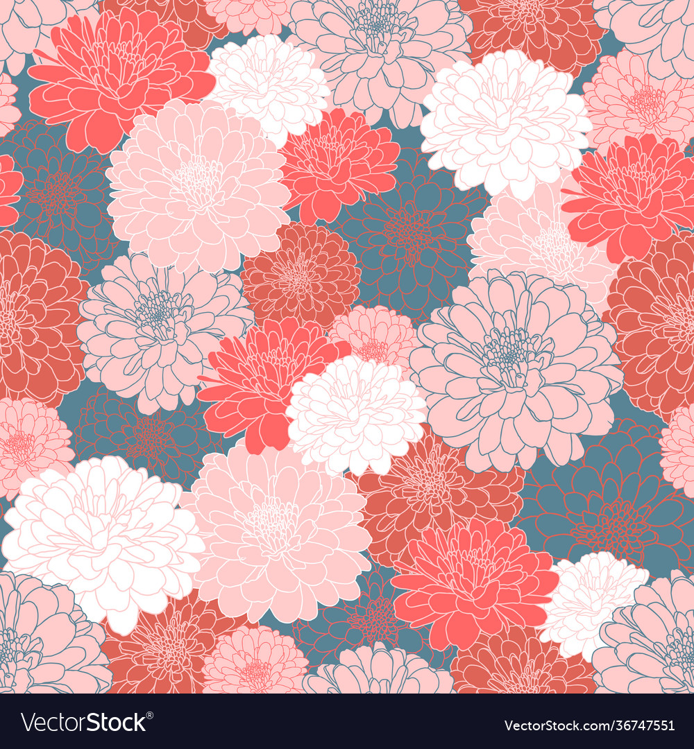 Seamless repeating pattern with hand drawn vector image Seamless repeating pattern with hand drawn