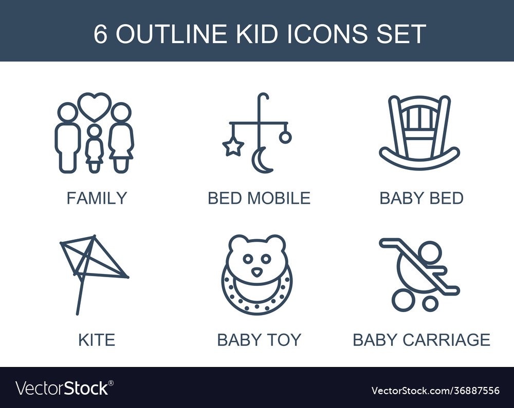 6 kid icons