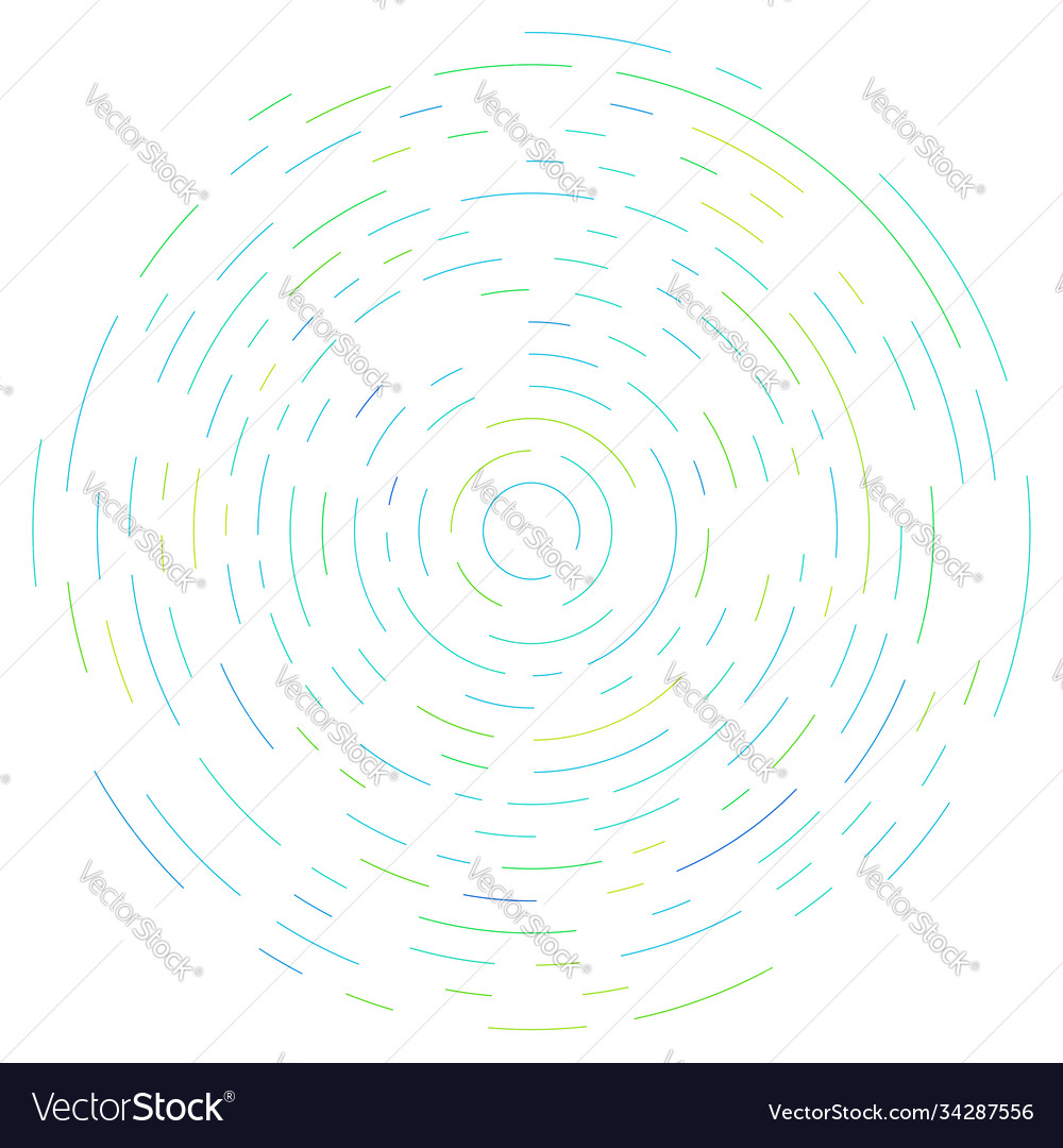 Radial radiating lines abstract burst element vector image Radial radiating lines abstract burst element