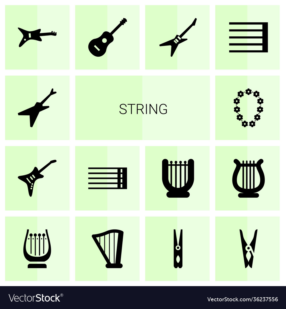 String icons
