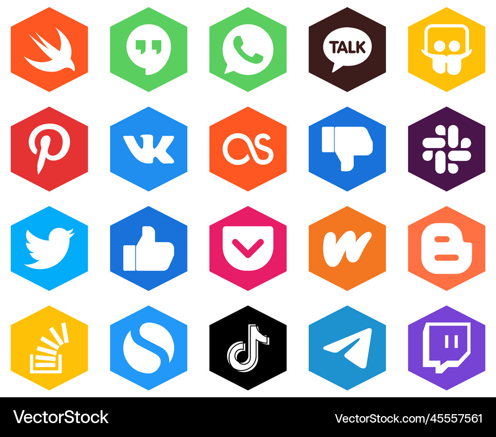20 versatile white icons literature pocket Vector Image