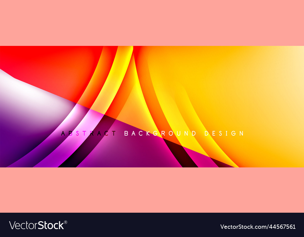Dynamic trendy simple fluid color gradient Vector Image Dynamic trendy simple fluid color gradient