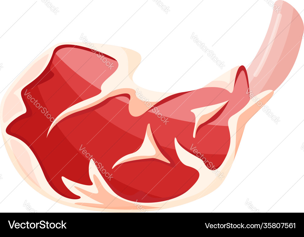 Lamb chop icon Royalty Free Vector Image - VectorStock