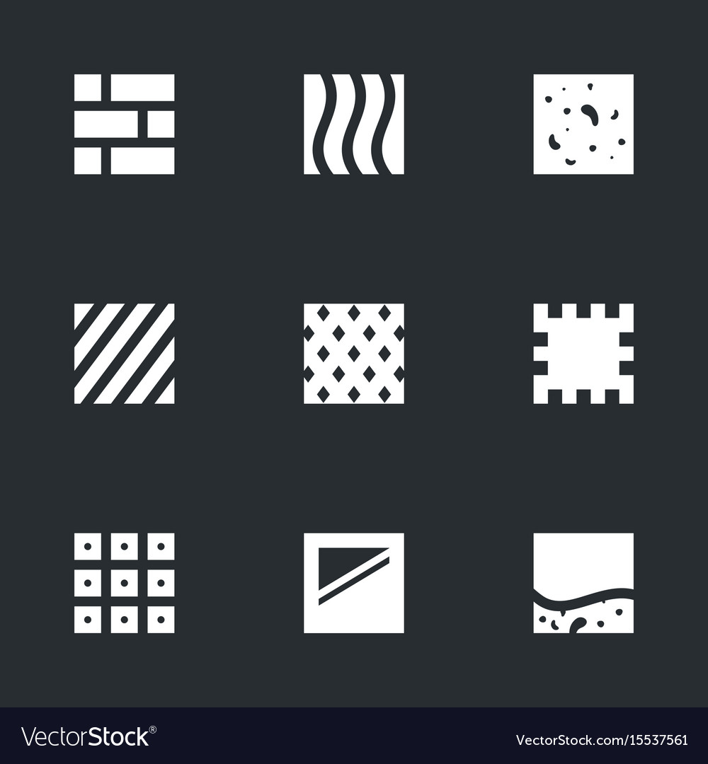 Set Flooring Icons Royalty Free Vector Image - Vectorstock