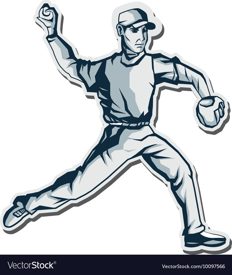 Baseball Spieler Icon