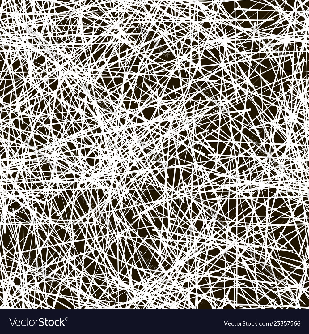 Chaotic Intersecting Lines Pattern