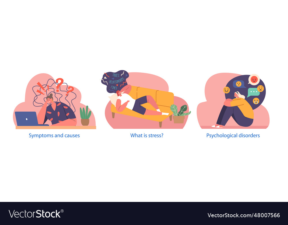 Isolated elements with characters having