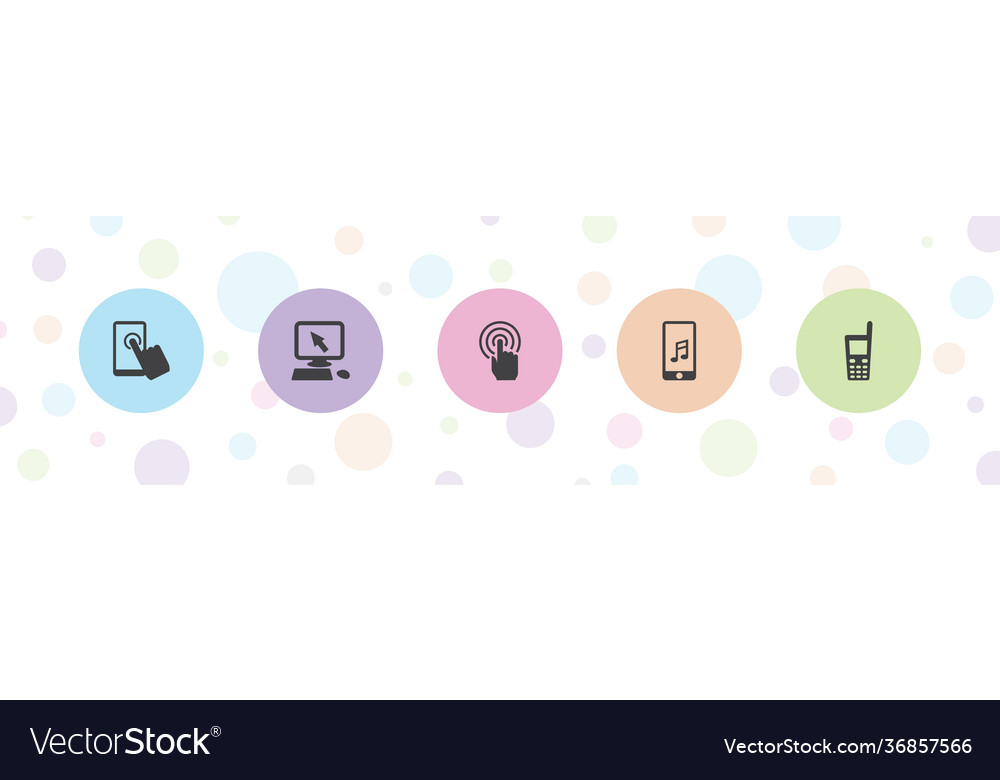 Touchscreen icons