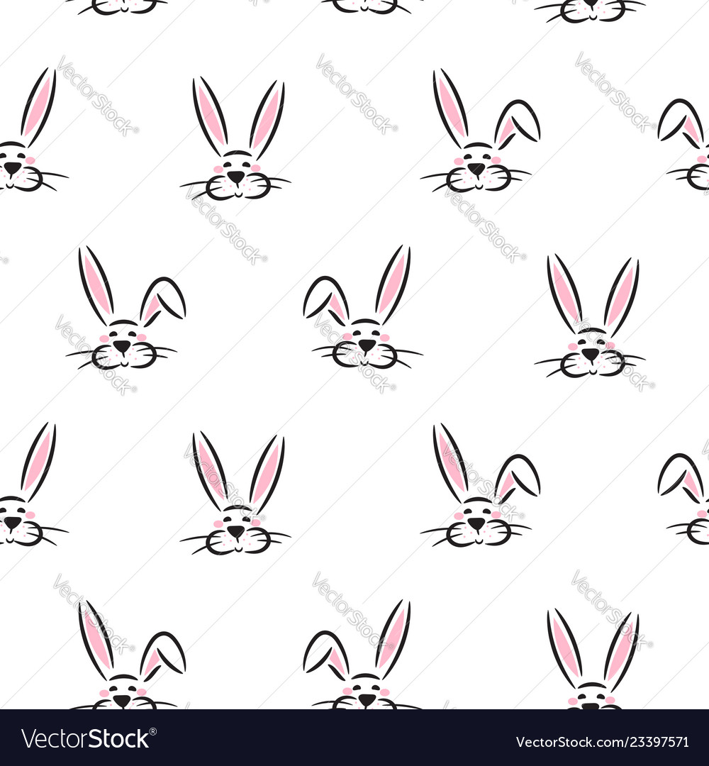 Charming Rabbit Pattern