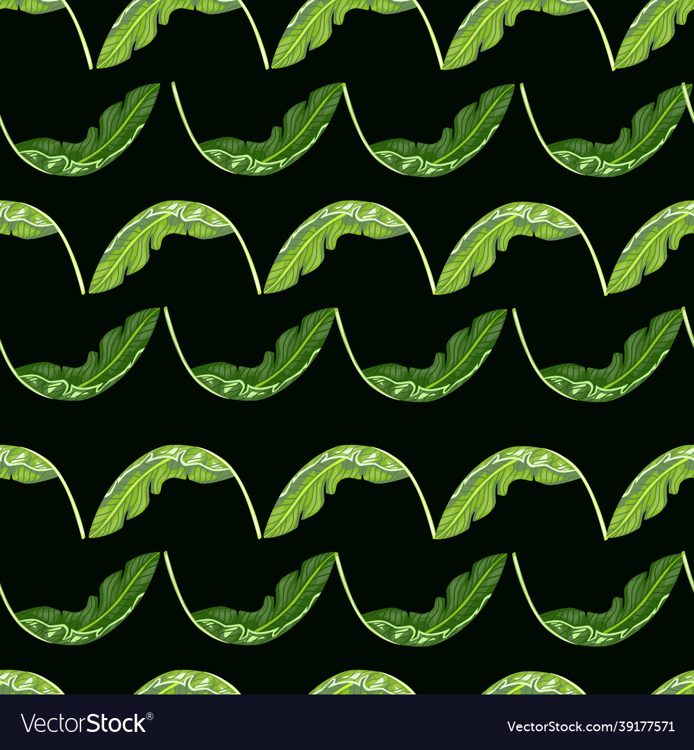 Contrast abstract seamless pattern with green