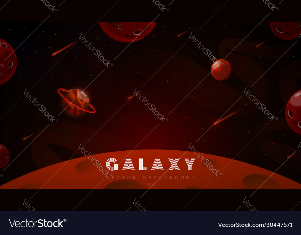 Horizontal space backgrounds with abstract shape Vector Image Horizontal space backgrounds with abstract shape
