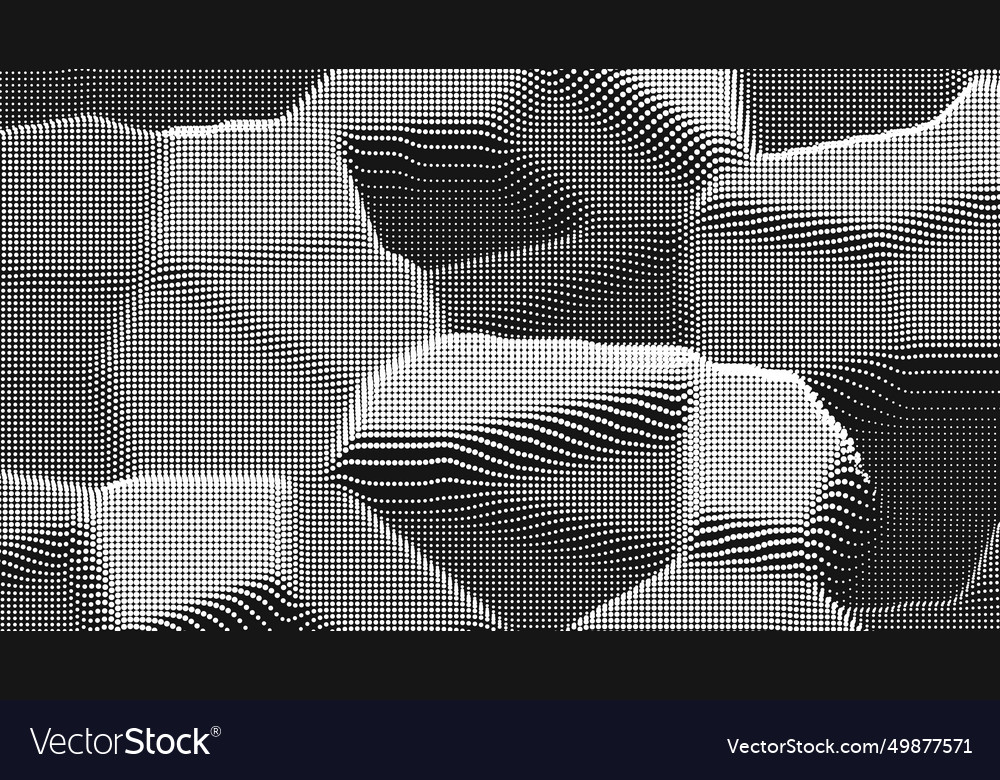 Point wave noise texture abstract dot background