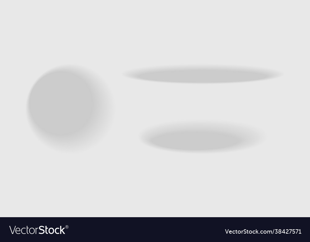 Shaped drop shadow as visual effect in graphic