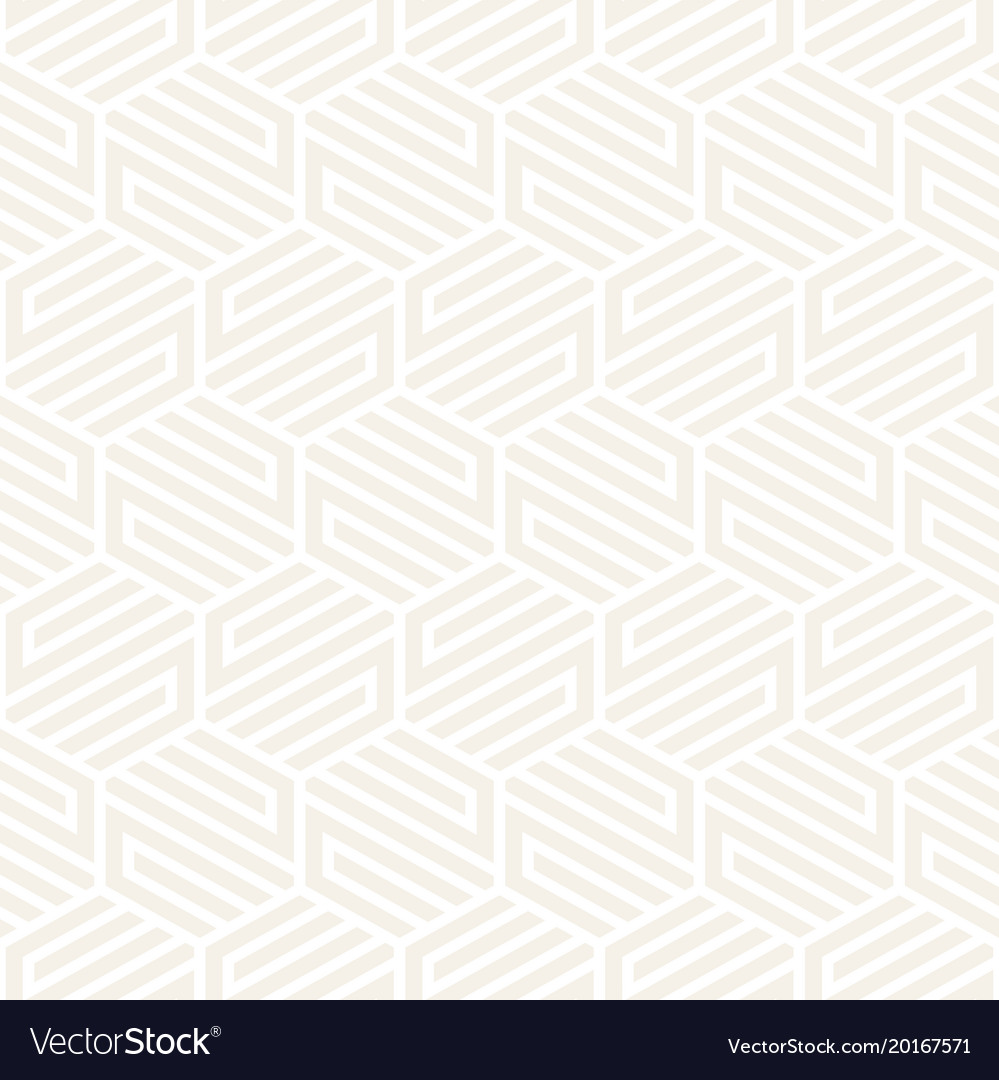 Subtle Hexagonal Stripe Pattern