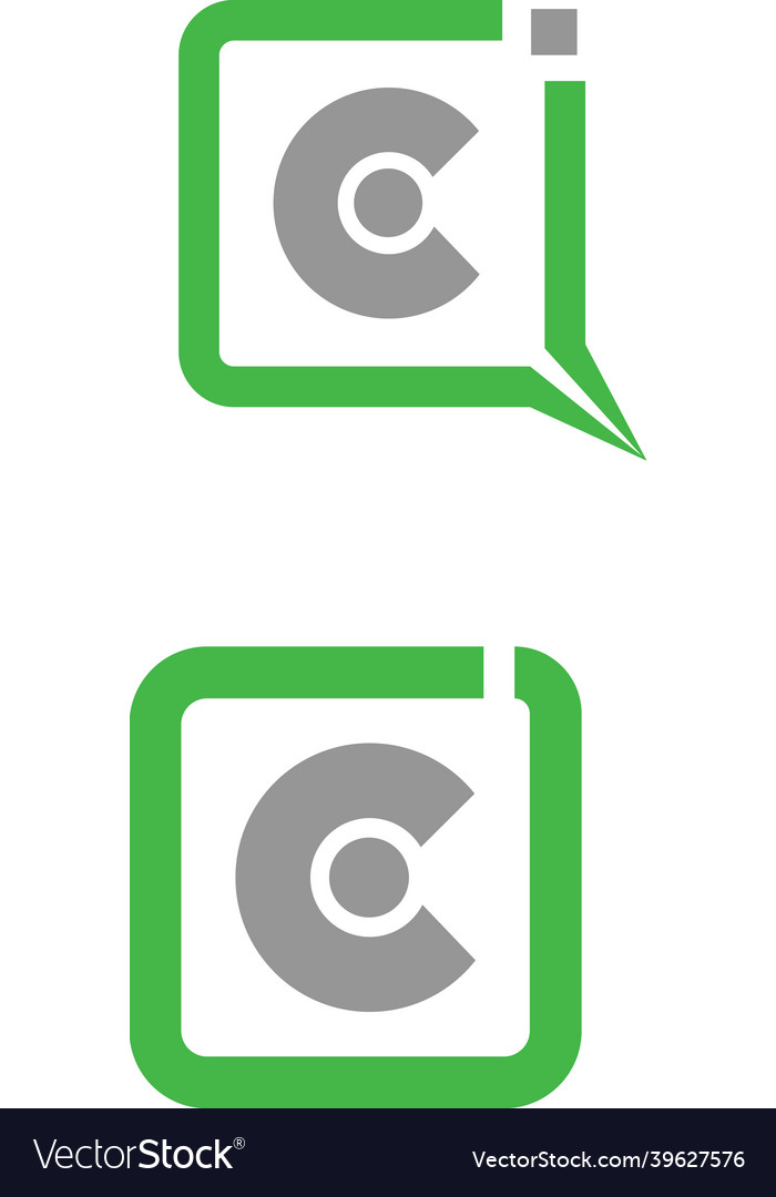 Cc double c logo design with a minimal style