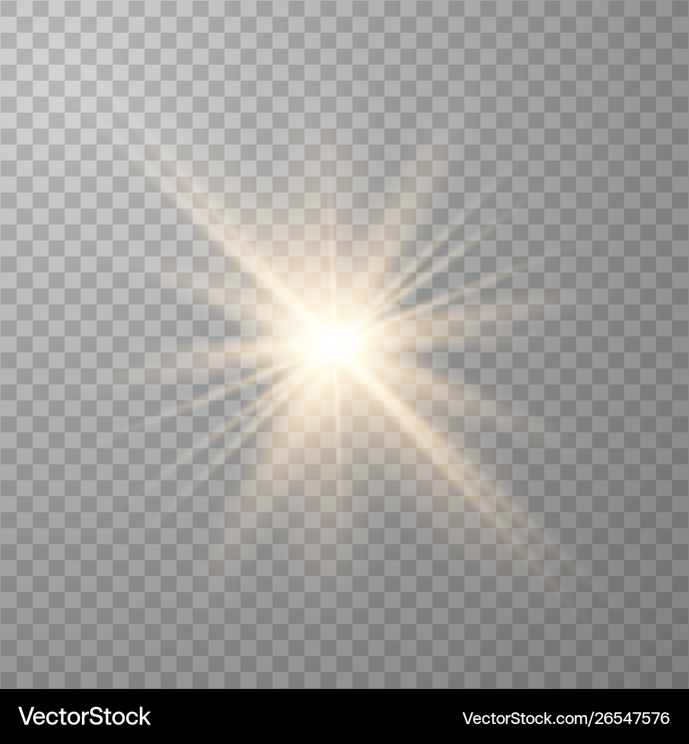 Glow light effect Royalty Free Vector Image - VectorStock