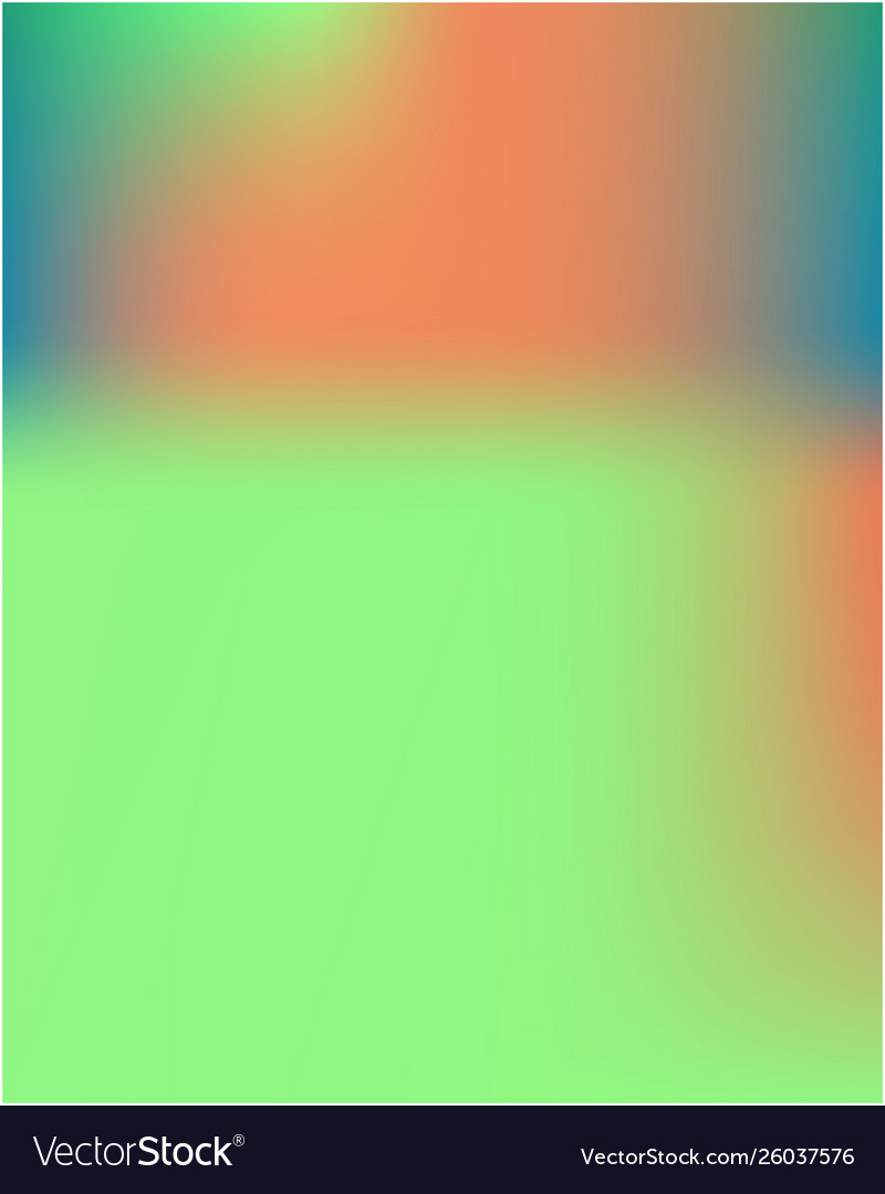 Gradient mesh painted in different colors