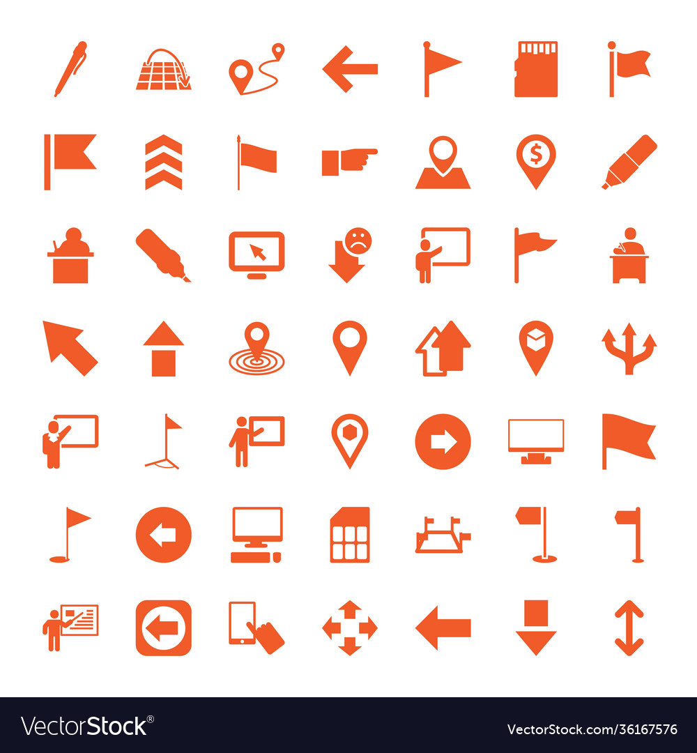 Pointer icons