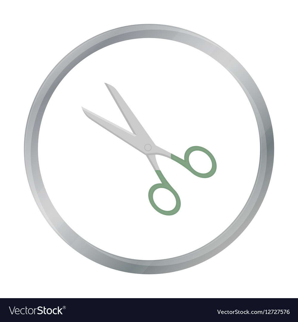 Scissors icon of for web