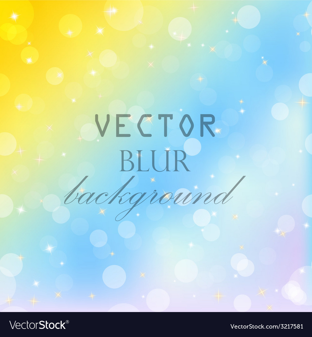 Abstract blur bokeh bright color background