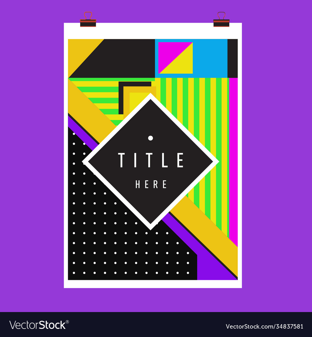 Abstract colorful geometric pattern background
