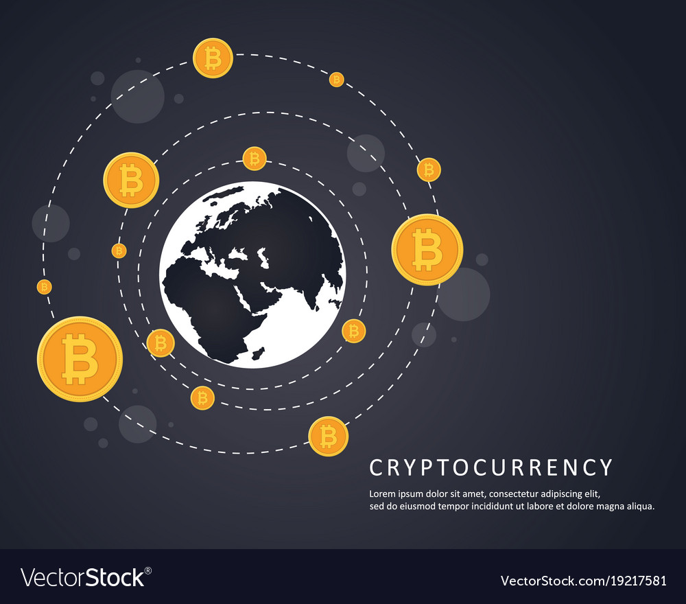 Black background for blockchain style