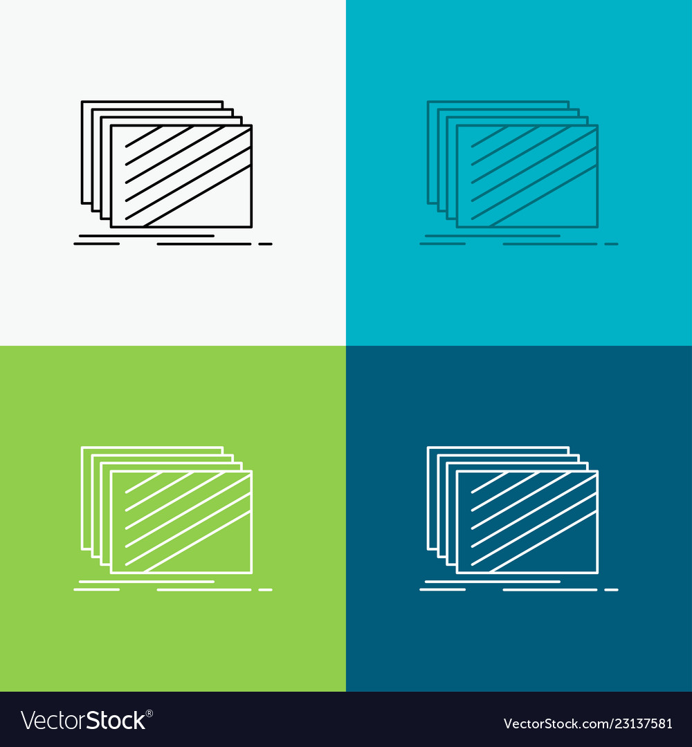 Design Layer Layout Textur Texturen Icon über Vector Image Design Layer Layout Textur Texturen Icon über
