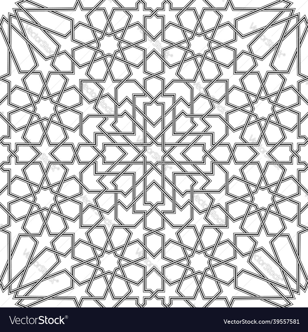Geometric pattern with grunge background