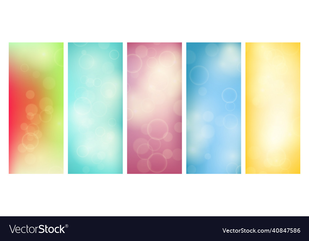 Abstract background with blur bokeh light effect vector image Abstract background with blur bokeh light effect