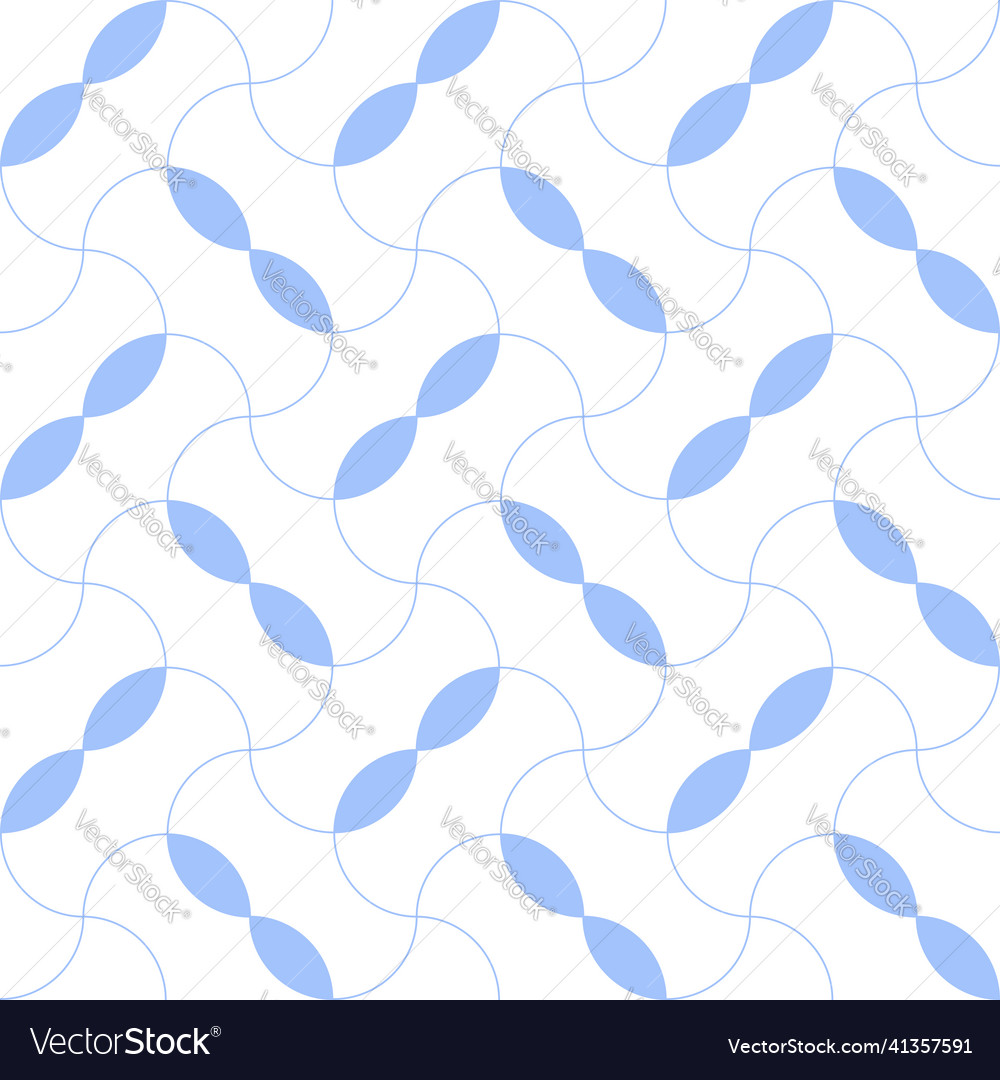 Abstract Blue Seamless Pattern