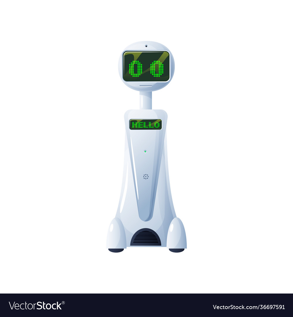 Artificial intelligence robotic machine robot man