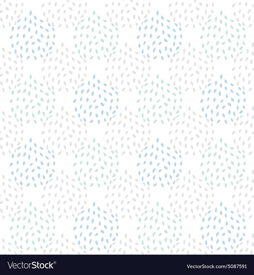 Gray Leaf Texture Seamless Pattern