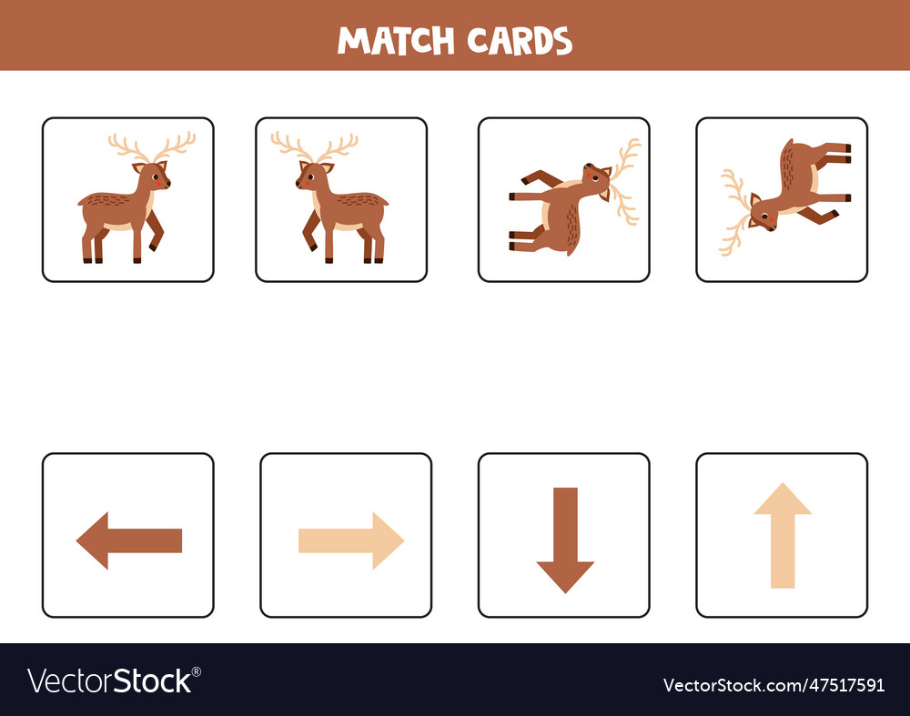 Left right up or down spatial orientation