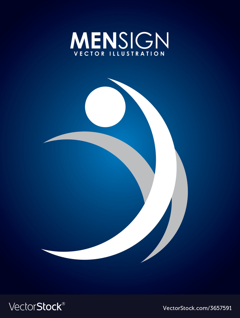 Men sign