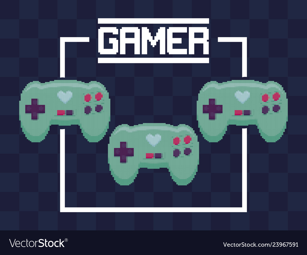 Retro Game Controller Icons