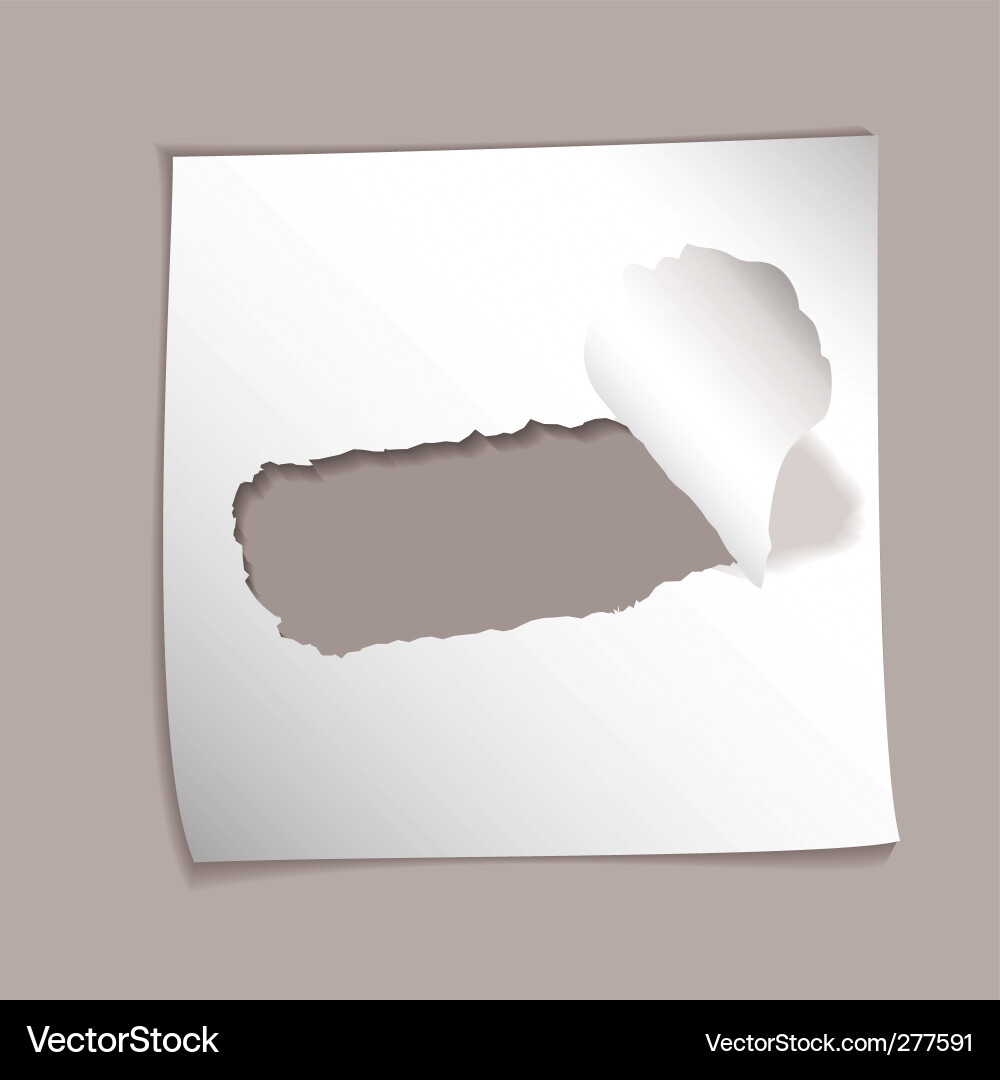 Torn paper background Royalty Free Vector Image