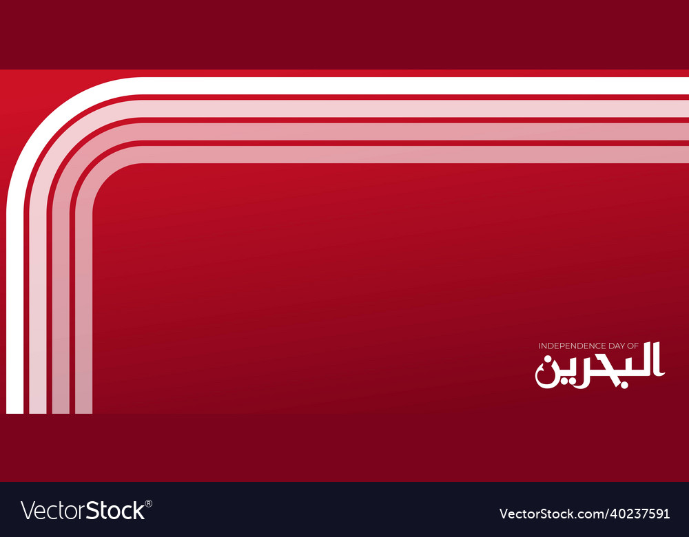 White line on red background with retro style