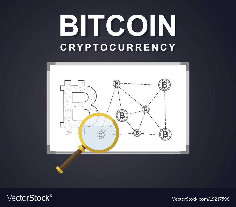 Black background for blockchain style