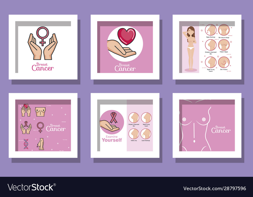 Download Bundle Breast Cancer Awareness Designs Royalty Free Vector