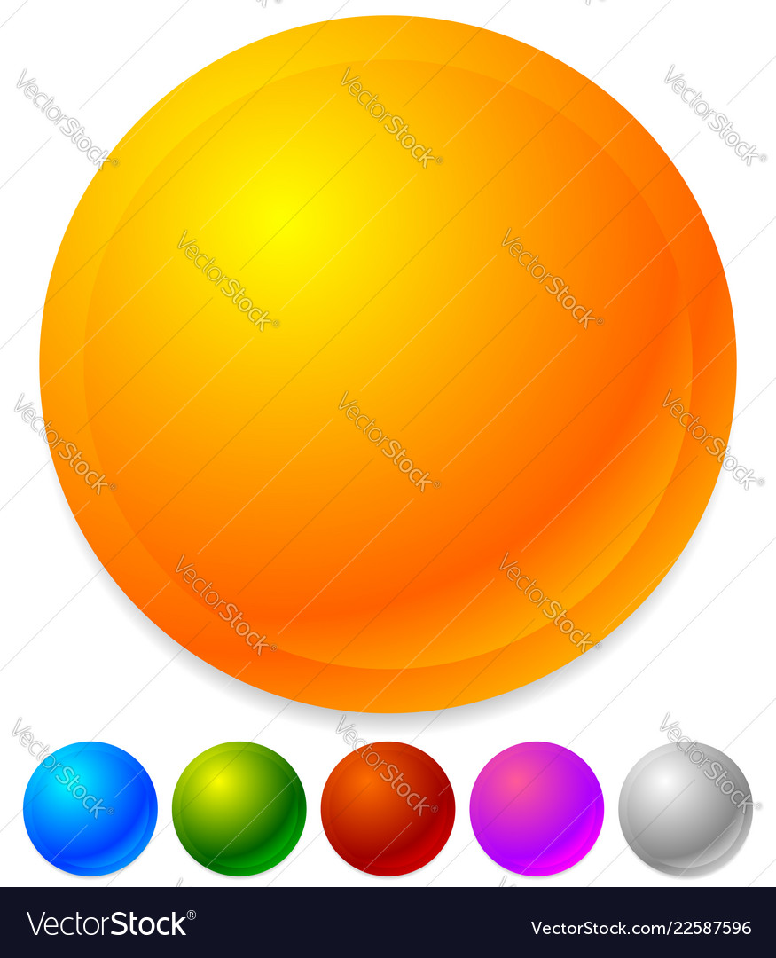 Empty badges buttons as general design vector image Empty badges buttons as general design
