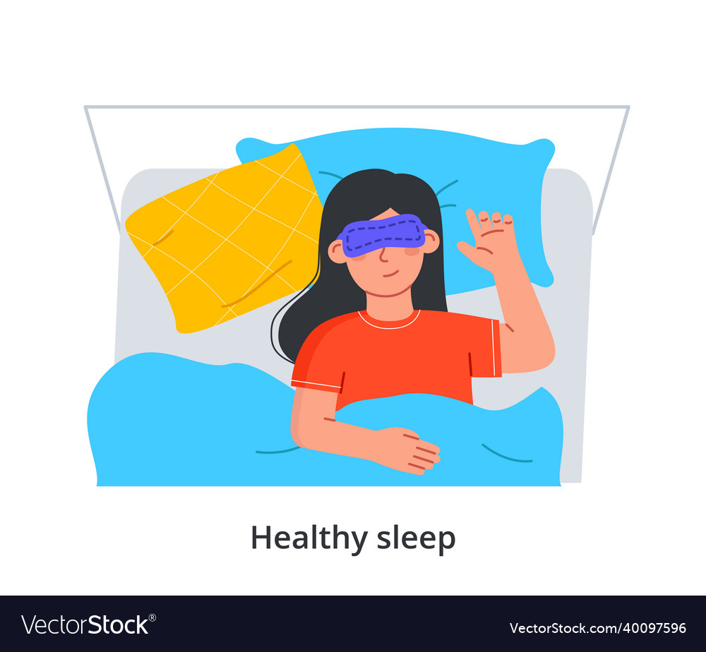 Healthy sleep concept